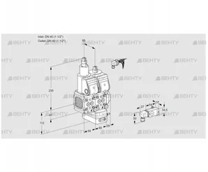 VCD2E40R/40R05FLD-25WR/3-PP/PPPP (88100712) Регулятор давления Kromschroder