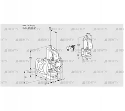 VAH3E50F/50R05HEVWR/PP/ZS (88106495) Клапан с регулятором расхода Kromschroder