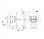 Центробежный вентилятор ebmpapst R4D200AL1205