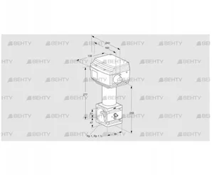 RV 2/CML10W60E (86060556) Регулирующий клапан Kromschroder