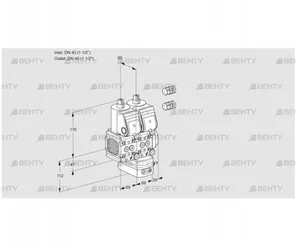 VCD2E40R/40R05FND-100WR3/PPPP/PPPP (88101266) Регулятор давления Kromschroder