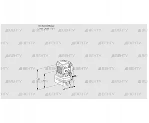 VRH1-/15R05BE/MM/PP (88025887) Регулятор расхода Kromschroder