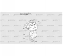 IBG80/65W05/20-07Q2E (88302235) Дроссельная заслонка Kromschroder