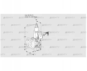 VAS350/-F/LW (88008280) Газовый клапан Kromschroder