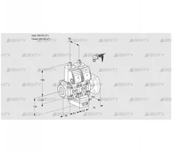 VCD3E50R/50F05ND-100WR3/PPPP/PPPP (88106822) Регулятор давления Kromschroder