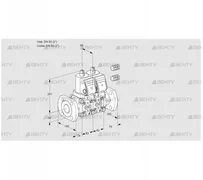 VCS3E50F/50F05NNWGR3/PPPP/PPPP (88103108) Сдвоенный газовый клапан Kromschroder