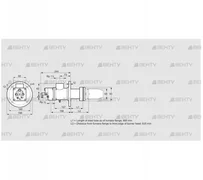 BIC 65HB-800/835-(34)E (84031093) Газовая горелка Kromschroder