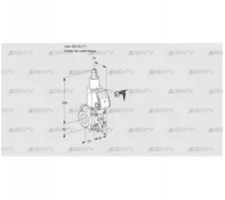 VAS125/-R/LW (88028593) Газовый клапан Kromschroder