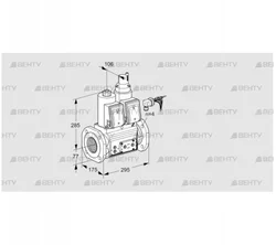 VCS665F05NLWRE/PPPP/PPPP (88202961) Сдвоенный газовый клапан Kromschroder