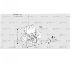 VCG2E40F/40F05NGEWL/PPPP/-3PP (88104986) Клапан с регулятором соотношения Kromschroder