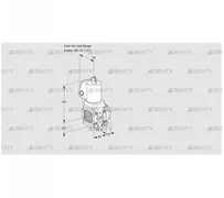 VAS1T-/15N/NQGL (88027859) Газовый клапан Kromschroder