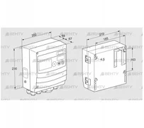 BCU465W2P2C1D2320K1E1-/LM400WF3O1E1- (88680010) Блок управления горением Kromschroder