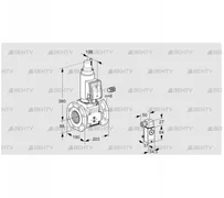 VAS780F05LWSR3B/1-/PM (88206972) Газовый клапан Kromschroder