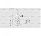 VAD350R/NWGR-100A (88031524) Газовый клапан с регулятором давления Kromschroder