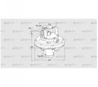 GIKH 25R02-5 (03155191) Регулятор соотношения расходов газ/воздух Kromschroder