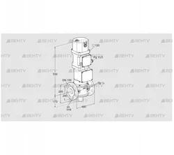 VK 150F04MXA43 (85314618) Газовый клапан с приводом Kromschroder