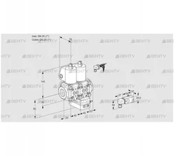 VCG1E25R/25R05NGKWL/PPPP/PP-2 (88103626) Клапан с регулятором соотношения Kromschroder