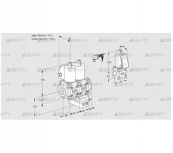 VCG2E40R/40R05NGEWL/PPZS/PPPP (88105174) Клапан с регулятором соотношения Kromschroder