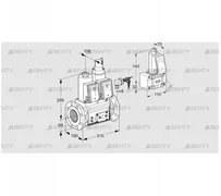 VCS780F05NLWRE/PPPP/PPZ- (88206558) Сдвоенный газовый клапан Kromschroder