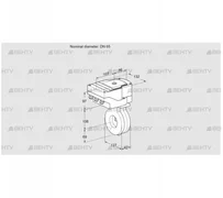 IBA65Z05/20-15W3E (88301415) Дроссельная заслонка Kromschroder