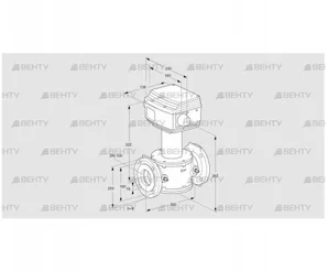 RV 100/NF02W60S1 (86060900) Регулирующий клапан Kromschroder