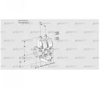 VCG3E50R/50R05NGEWR3/PPPP/PPPP (88100888) Клапан с регулятором соотношения Kromschroder