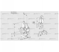 VAG2E50R/50R05GEVWR/3-/ZS (88106486) Газовый клапан с регулятором соотношения Kromschroder