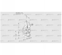 VAV240R/NWGRAK (88006969) Газовый клапан с регулятором соотношения Kromschroder