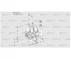 VCD2E50R/40F05FND-100VWR3/PPPP/PPPP (88101681) Регулятор давления Kromschroder