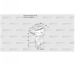 IBG40/32W05/40A2A (88301874) Дроссельная заслонка Kromschroder