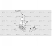 VAS1-/25R/LQ (88013020) Газовый клапан Kromschroder