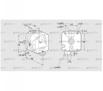 DG 50T-22N (84447822) Датчик-реле давления газа Kromschroder