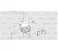 VCG2E40R/40R05FNGEWL/PPPP/2--3 (88106586) Клапан с регулятором соотношения Kromschroder