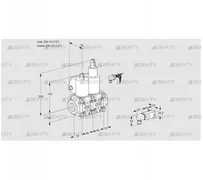 VCS1E15R/15R05NLWL/4-PP/2-PP (88100095) Сдвоенный газовый клапан Kromschroder