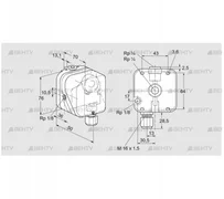 DG 150U-3T (84447505) Датчик-реле давления газа Kromschroder