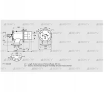 ZIO 200RBZ-250/235-(29)D (84199174) Газовая горелка Kromschroder