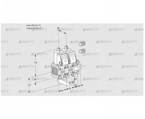 VCD2E25R/50R05FND-50VWR3/PPPP/PPPP (88101698) Регулятор давления Kromschroder