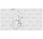 VAG350F/NWAE (88006249) Газовый клапан с регулятором соотношения Kromschroder