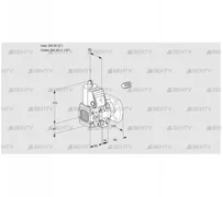 VAS2E50R/40F05FNVWR/PP/PP (88102472) Газовый клапан Kromschroder