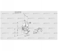 VAG1-/20R/NQAE (88015213) Газовый клапан с регулятором соотношения Kromschroder