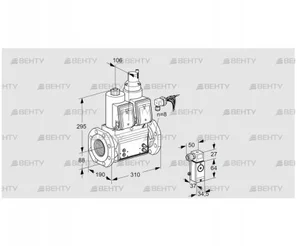 VCS780F05NLWRB/PPMM/P3MM (88207691) Сдвоенный газовый клапан Kromschroder