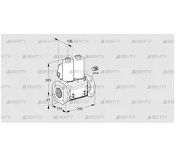 VCS665F05NNWL3B/PPPP/PPPP (88204068) Сдвоенный газовый клапан Kromschroder