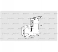 BCM 400S0B1/1-0 BCU400N (74960690) Шина Kromschroder