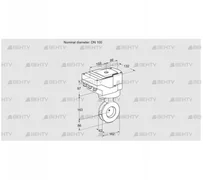 IBAF100Z05/20-15W3T (88302389) Дроссельная заслонка Kromschroder