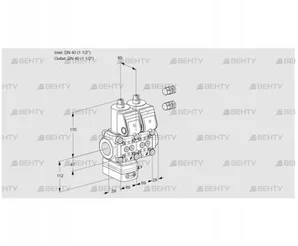 VCD2E40R/40R05D-25NWR3/PPPP/MMMM (88107061) Регулятор давления Kromschroder