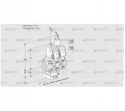 VCD2E40R/40R05D-25LWSR3/PPPP/PPPP (88100474) Регулятор давления Kromschroder