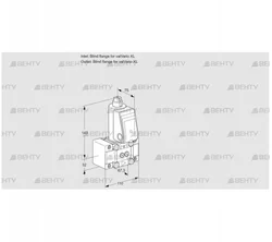 VAS1W0/NWSR (88027381) Газовый клапан Kromschroder