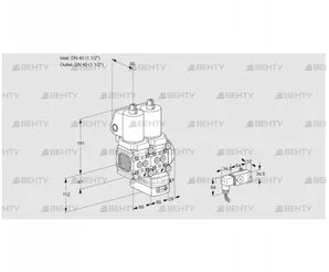 VCD2T40N/40N05FND-50QGL/PPPP/2-PP (88107138) Регулятор давления Kromschroder