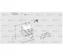 VCG3E50R/50R05NGEWL/2-PP/2-MM (88103892) Клапан с регулятором соотношения Kromschroder