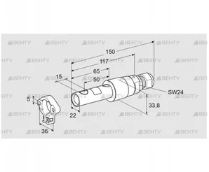 UVS 5 G1 (84333031) УФ датчик пламени Kromschroder